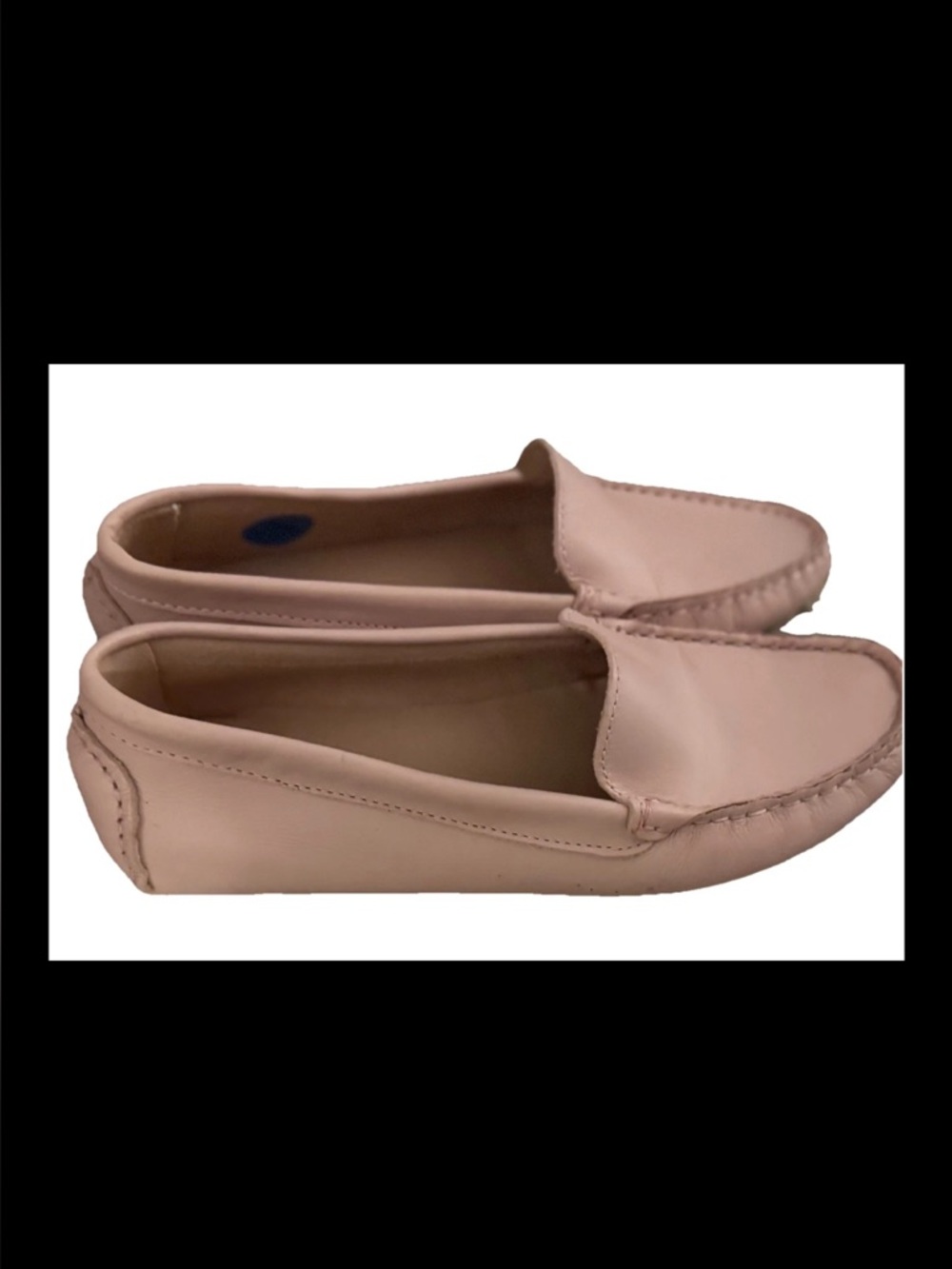 Enzo Tesoti Pink Leather Driving Mocs Loafers Slip On Women’s US 7.5 EU 38 NEW